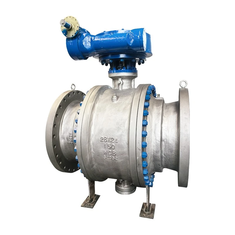 Worm Gear Ball Valve